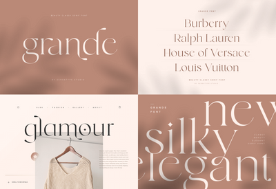 Unique Branding Modern Font Bundles - Artixty