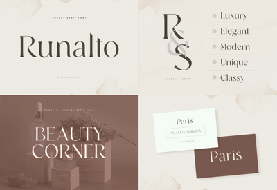 The Unique & Classy Modern Font Bundle - Artixty