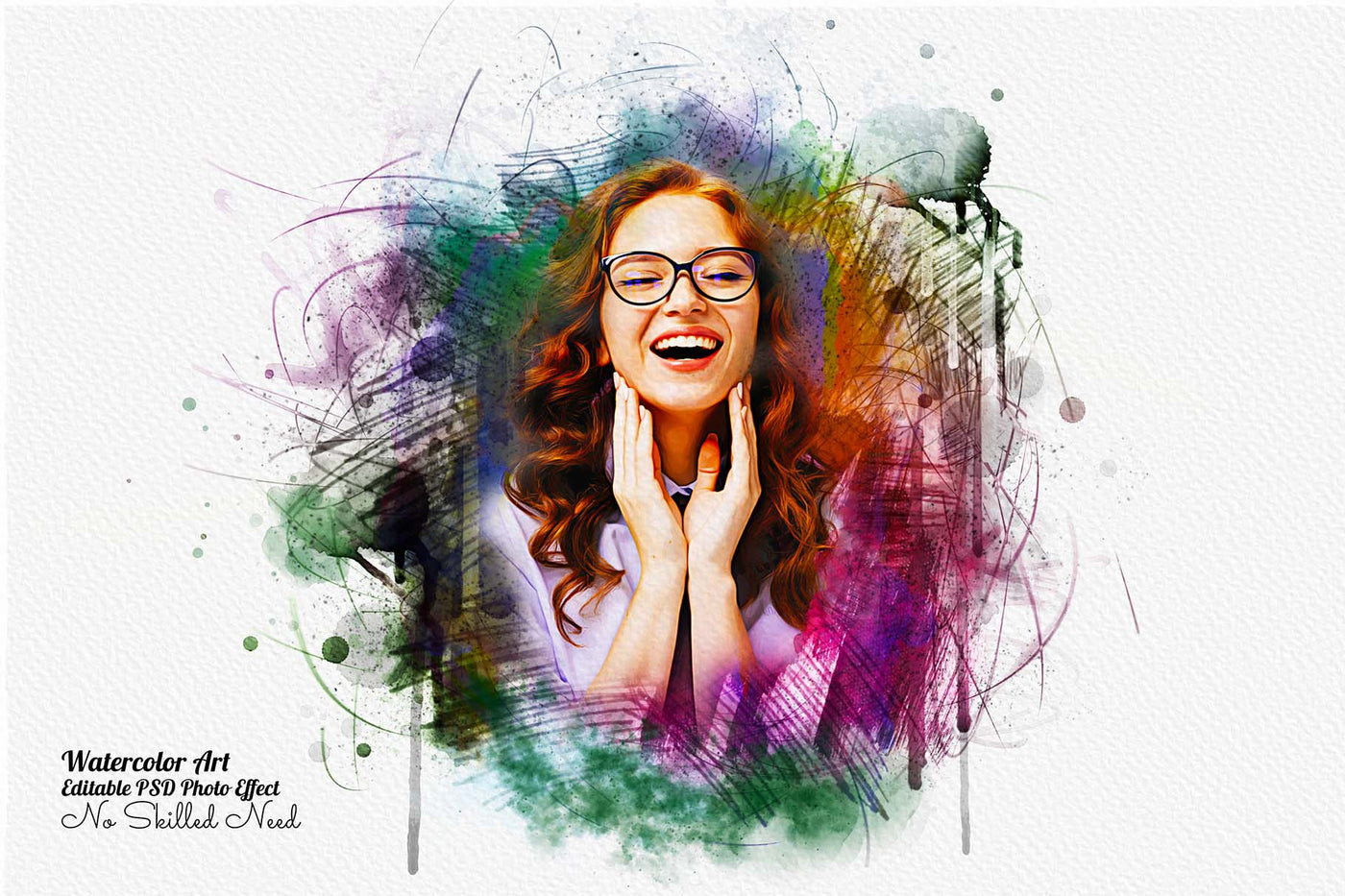 The Massive Watercolor Effect Photo Templates Bundle - Artixty