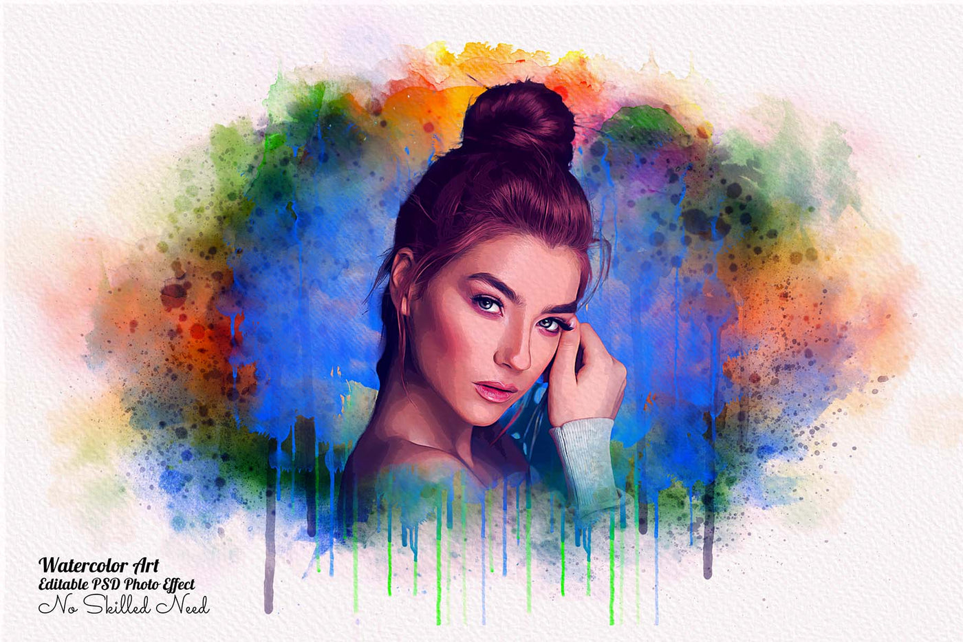 The Massive Watercolor Effect Photo Templates Bundle - Artixty