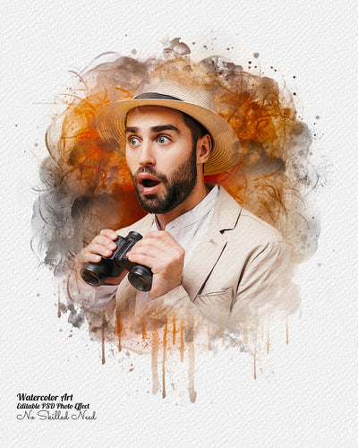 The Massive Watercolor Effect Photo Templates Bundle - Artixty