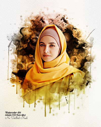 The Massive Watercolor Effect Photo Templates Bundle - Artixty