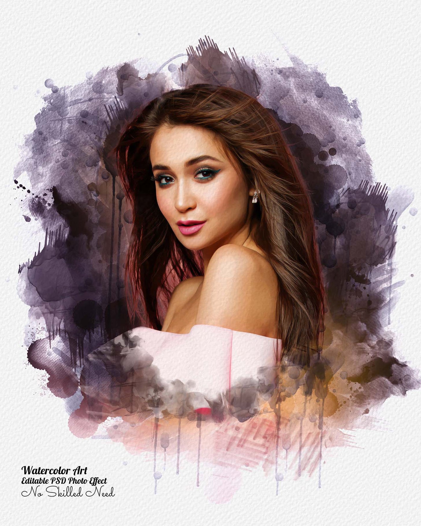 The Massive Watercolor Effect Photo Templates Bundle - Artixty