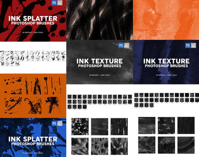 5600+ Artistic Photoshop Brushes Mega Bundle-Add-Ons-Artixty