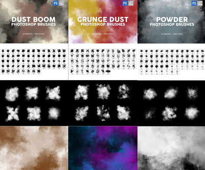 5600+ Artistic Photoshop Brushes Mega Bundle-Add-Ons-Artixty