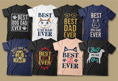 The Fancy T-Shirt Designs Bundle - 375+ Designs-Templates-Artixty