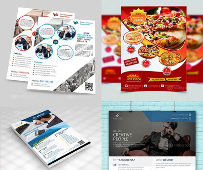 200 Upscale Corporate Flyer Templates Bundle-Templates-Artixty