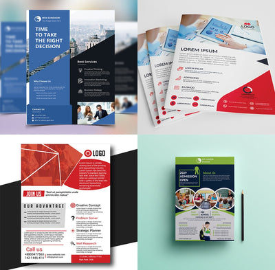 120+ Vibrant Flyer Templates Bundle-Templates-Artixty