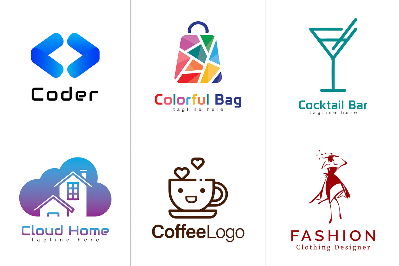 The Massive Bundle Of 500+ Extraordinary Logos-Templates-Artixty