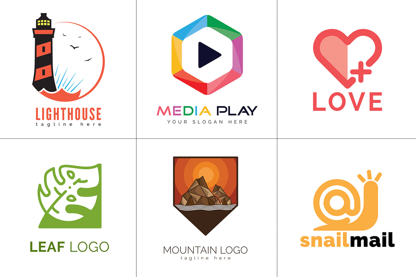The Massive Bundle Of 500+ Extraordinary Logos-Templates-Artixty