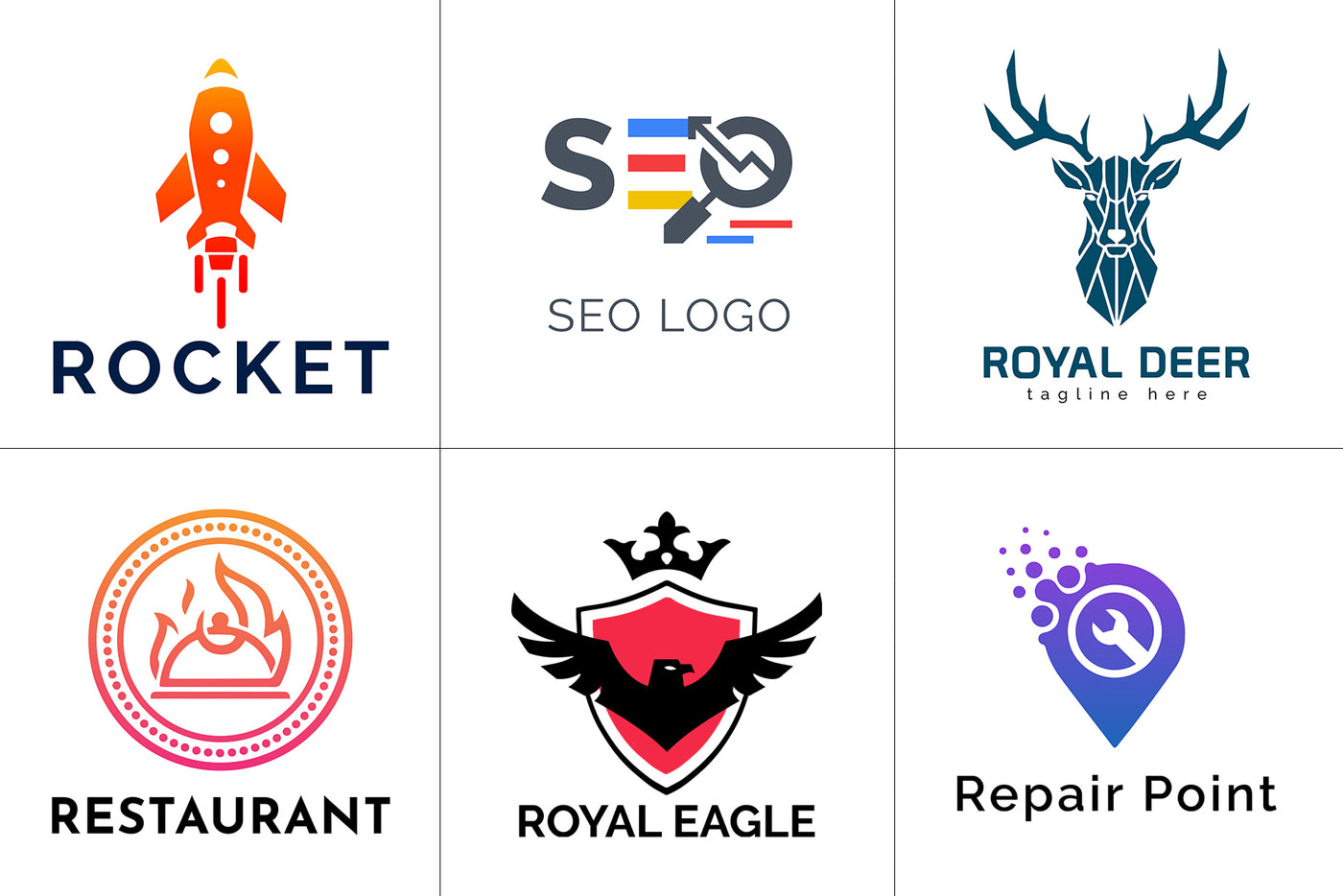 The Massive Bundle Of 500+ Extraordinary Logos-Templates-Artixty