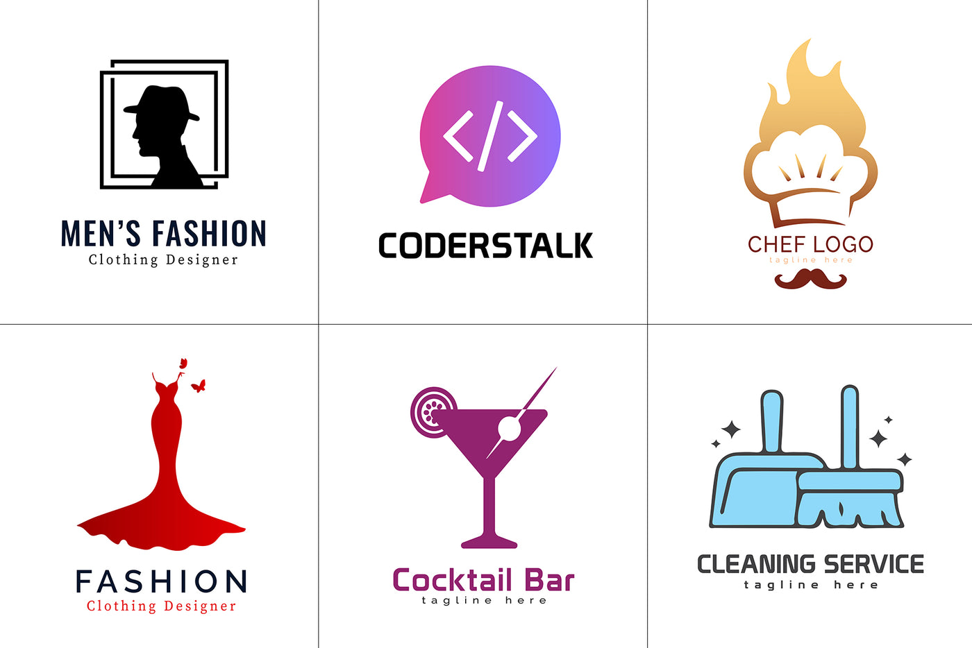 The Massive Bundle Of 500+ Extraordinary Logos-Templates-Artixty