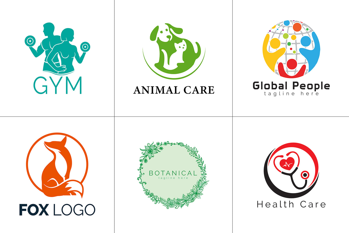 The Massive Bundle Of 500+ Extraordinary Logos-Templates-Artixty