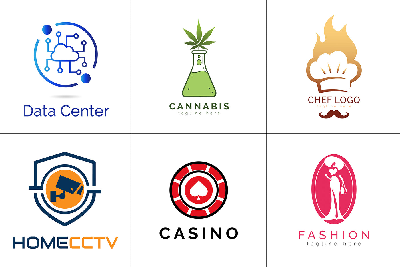 The Massive Bundle Of 500+ Extraordinary Logos-Templates-Artixty