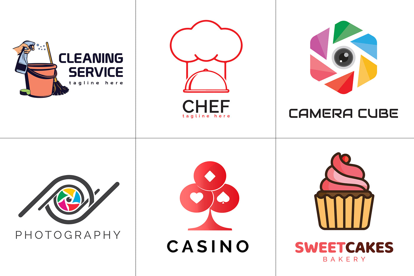 The Massive Bundle Of 500+ Extraordinary Logos-Templates-Artixty