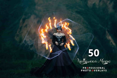 1900+ Halloween Photo Overlays Bundle - Artixty