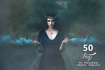 1900+ Halloween Photo Overlays Bundle - Artixty