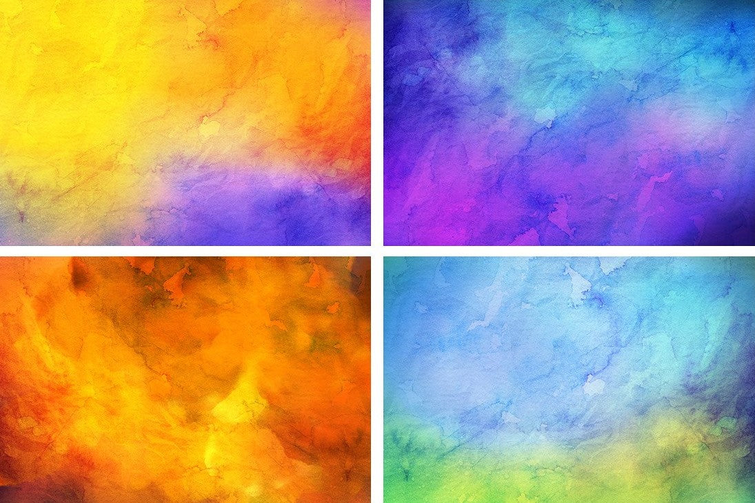 Colossal Watercolor Backgrounds Bundle - 500+ Backgrounds-Graphics-Artixty