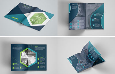 50 Premade Engaging Brochure Template Bundle-Templates-Artixty