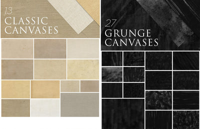 2350 Classic Paper Textures Collection-Graphics-Artixty