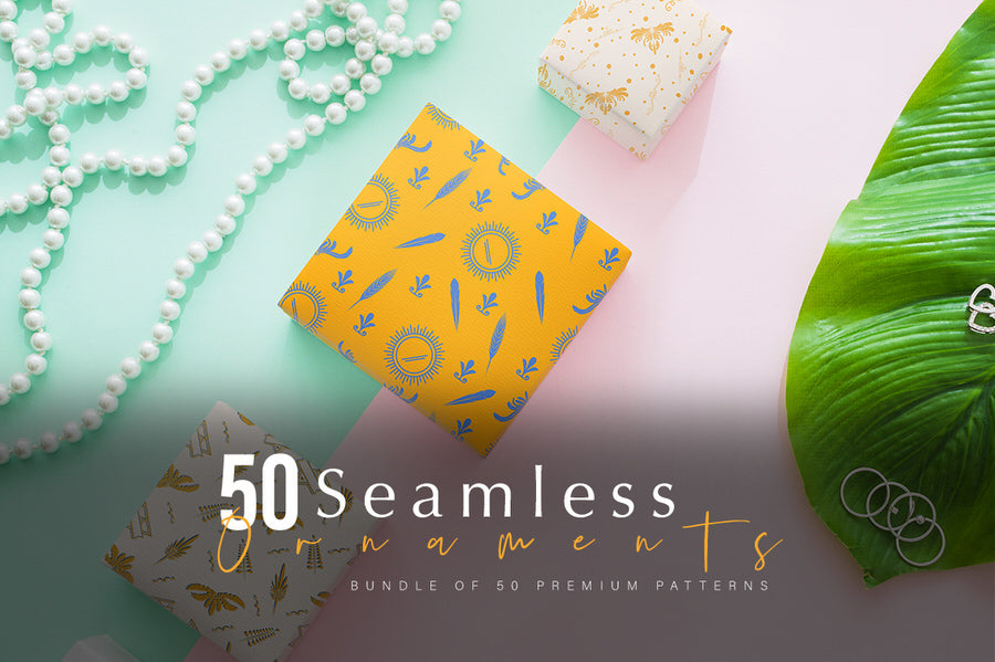 3000+ Crafty Seamless Patterns Bundle-Graphics-Artixty