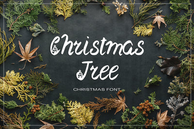 The Joyful Christmas Fonts Bundle - 25 Exclusive Fonts-Fonts-Artixty