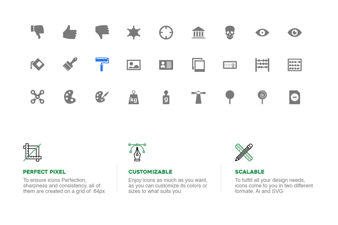 The 12,500+ Royalty Free Vector Icon Pack - Artixty