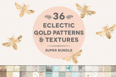 The Super Bundle of 168 Eclectic Textures & Patterns - Artixty