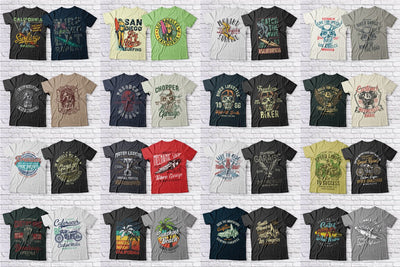 600+ Super Stylish T-Shirt Designs Mega Bundle-Graphics-Artixty