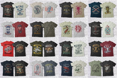 600+ Super Stylish T-Shirt Designs Mega Bundle-Graphics-Artixty