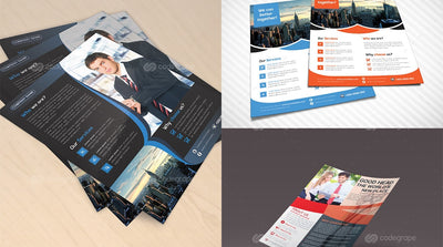 200 Upscale Corporate Flyer Templates Bundle-Templates-Artixty