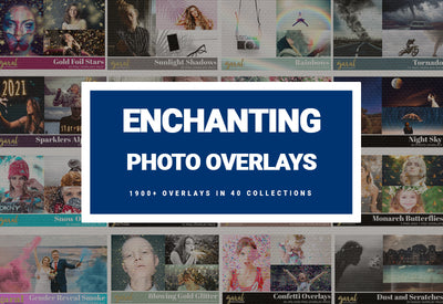 The Enchanting Photo Overlays Bundle - 1900+ Overlays-Graphics-Artixty