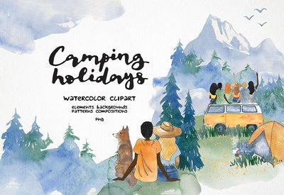 6000+ Watercolor And Line Art Bundle - Artixty