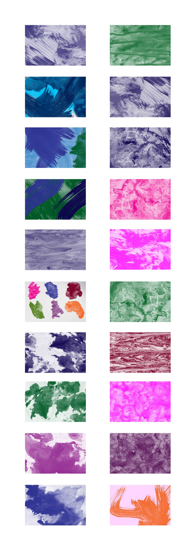 1300 Watercolor & Brush Texture Bundle - Artixty