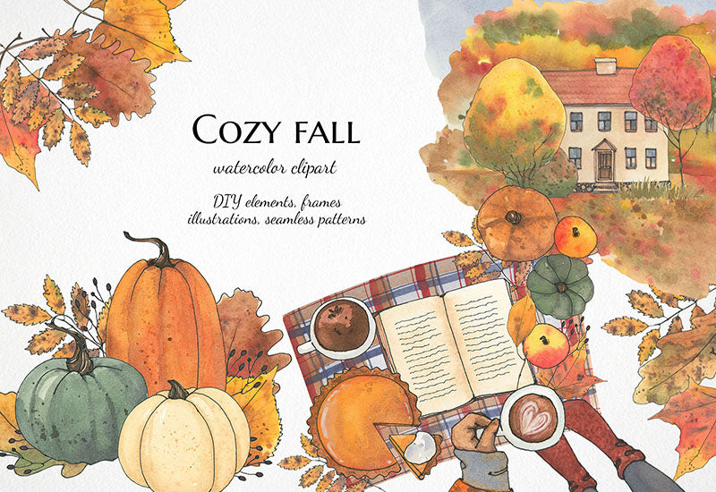 6000+ Watercolor And Line Art Bundle - Artixty