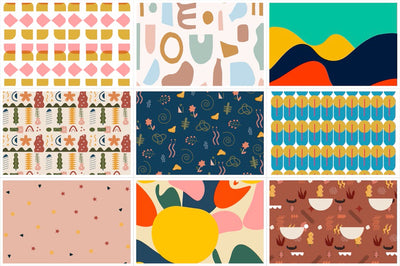 3000+ Crafty Seamless Patterns Bundle-Graphics-Artixty