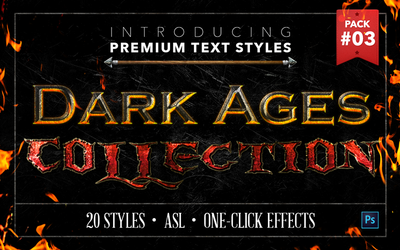 The Quintessential Text Effects Bundle - 297 Text Styles-Fonts-Artixty