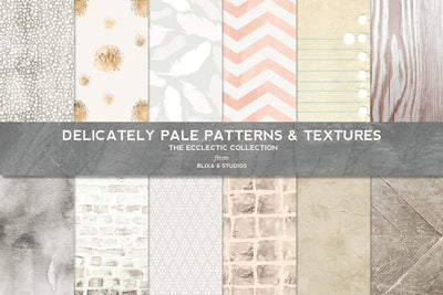 The Super Bundle of 168 Eclectic Textures & Patterns - Artixty