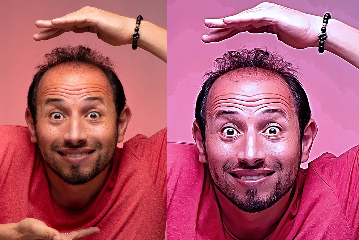 The Painting Effect Photoshop Actions Bundle - Artixty