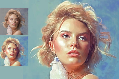 The Painting Effect Photoshop Actions Bundle - Artixty