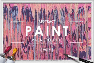The Only Paint Backgrounds And Texture Bundle - Artixty