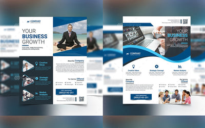 200 Upscale Corporate Flyer Templates Bundle-Templates-Artixty