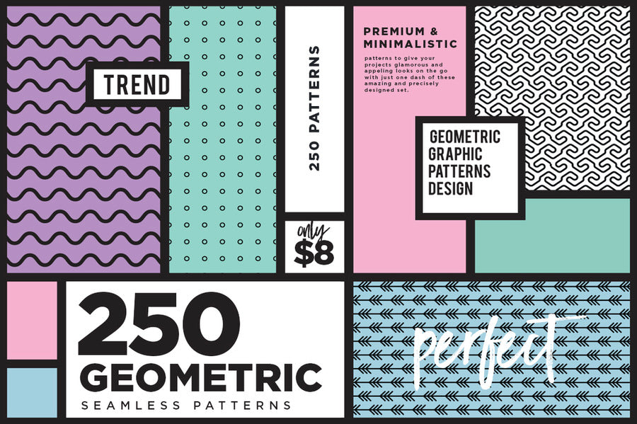 3000+ Crafty Seamless Patterns Bundle-Graphics-Artixty