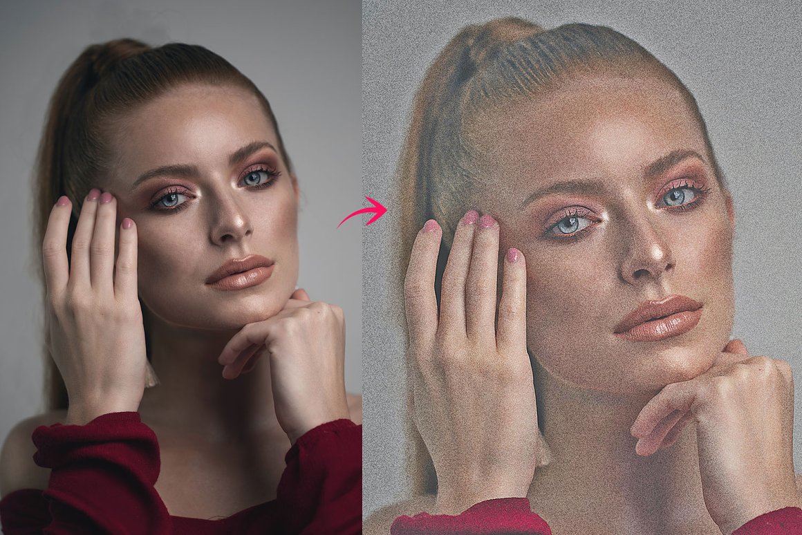 The Painting Effect Photoshop Actions Bundle - Artixty