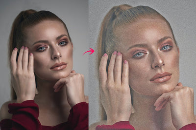 The Painting Effect Photoshop Actions Bundle - Artixty