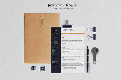 The Executive Resume Template Bundle - 19 Templates - Artixty