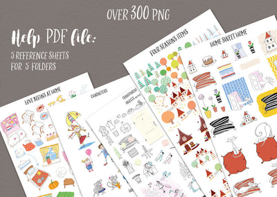 14-In-1 Mega Creative Bundle By Eva Katerina - Artixty