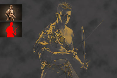 The Painting Effect Photoshop Actions Bundle - Artixty