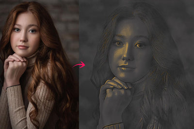 The Painting Effect Photoshop Actions Bundle - Artixty