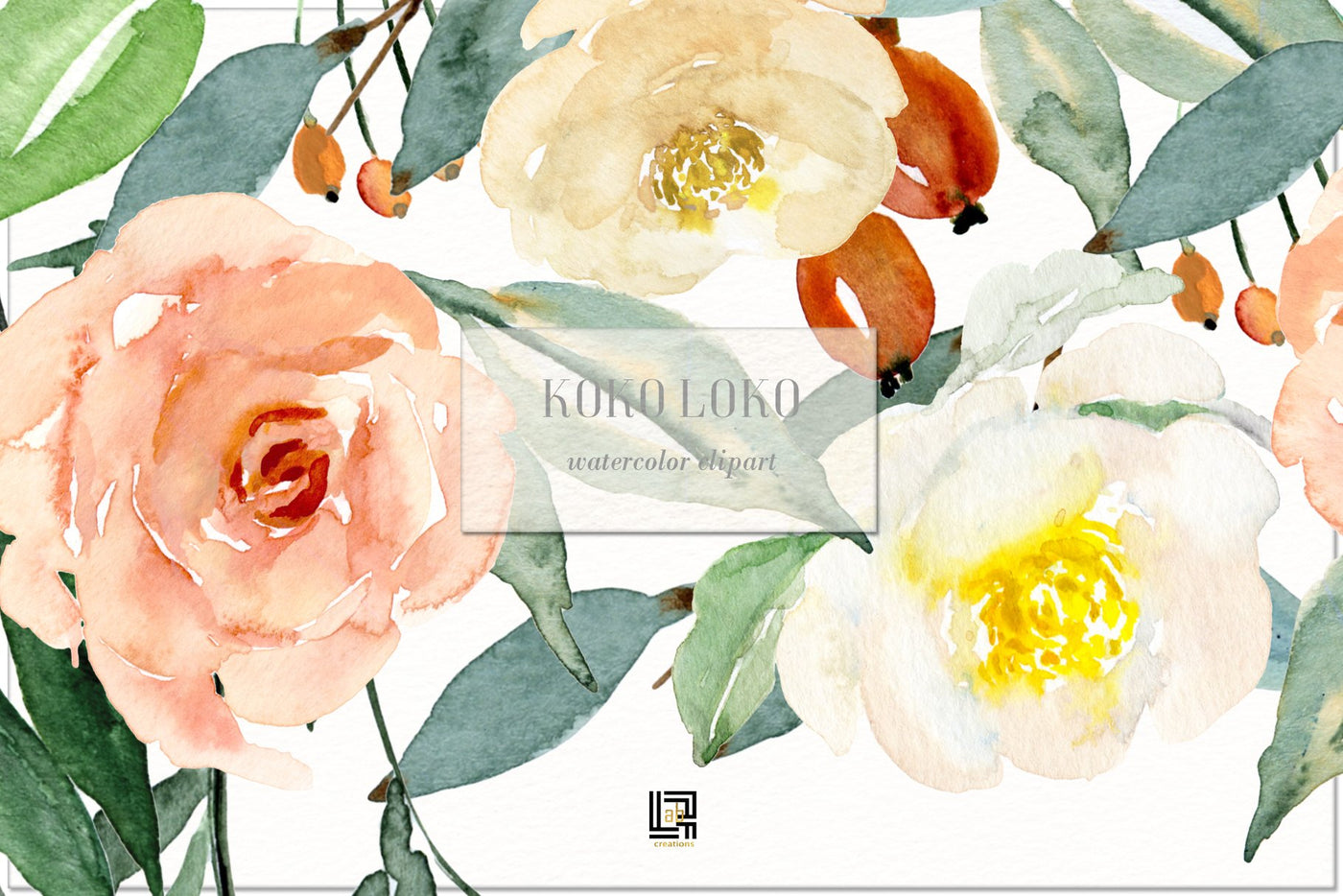 70-In-1 Mega Watercolor Graphics Bundle - Artixty